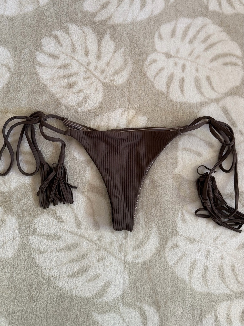 Acacia Polihale bottom in Chocolate Ribbed